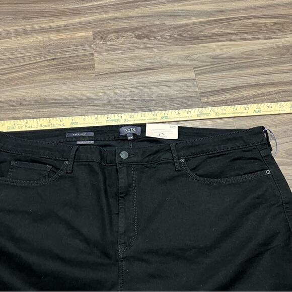 NWT NYDJ Ami Skinny Ankle Jeans In Plus Size black sz 26w - Picture 8 of 12